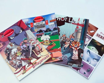 Samurai Chef Graphic Novel Bundle - Complete Edition, Ambush Comic, All Ages Manga