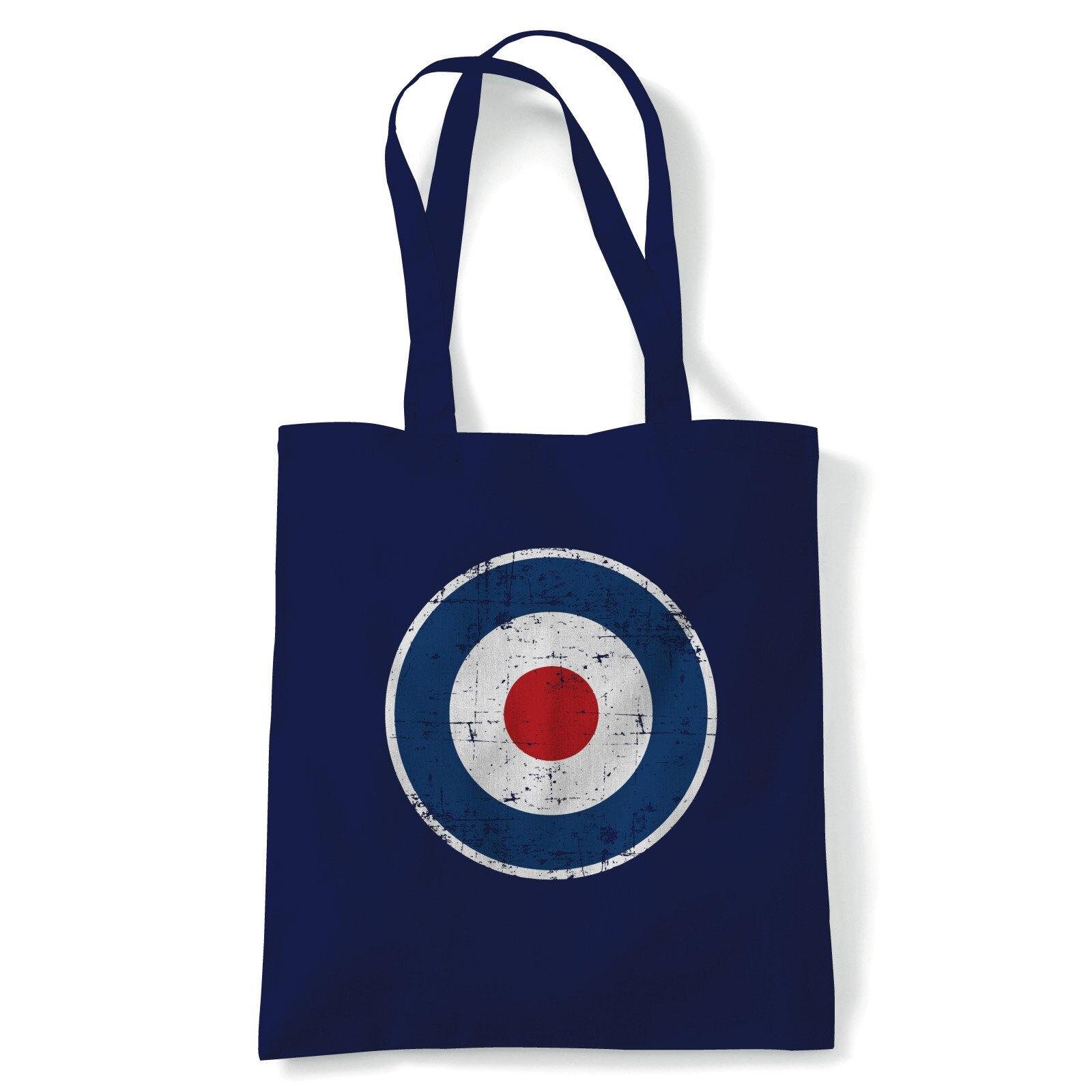 Retro MOD RAF Target Tote Reusable Shopping Canvas Bag Gift Etsy