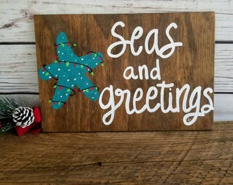 beach christmas decor etsy