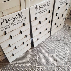 Prayer Board, War Room, Prayer Sign, Christian Sign, Bible Verse Sign, Christian Gift, Prayer Gift, Pastor gift, prayer guestbook