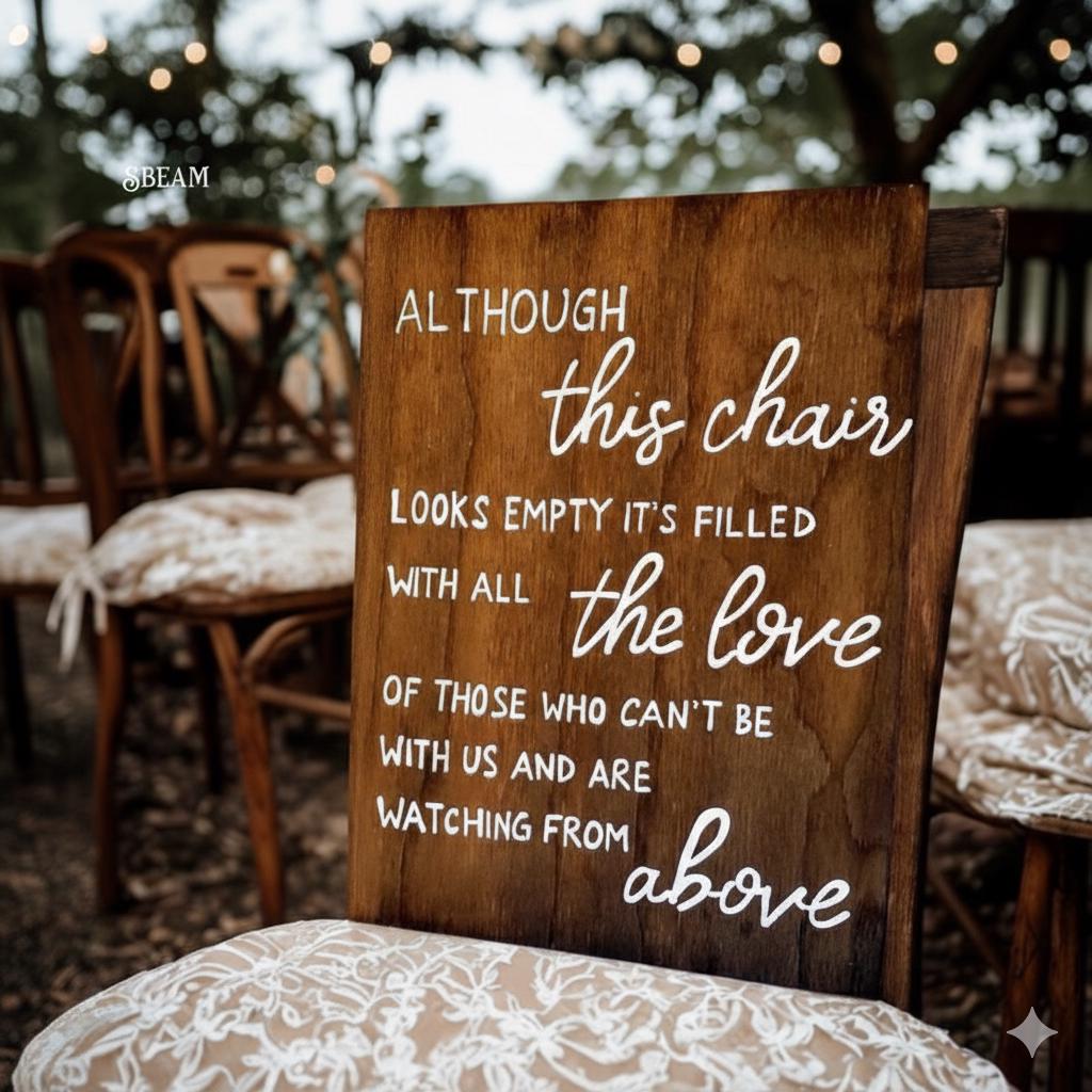 Cœur décoratif en bois - Cadeau de mariage doré - Cadeau de 50e