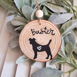 Jack Russell Ornament, Dog Ornament, Pet Gift Dog Lovers, Jack Russell gift, Custom Made, Personalized Christmas Ornament, Puppy ornament