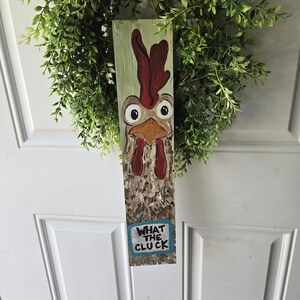 Chicken Sign, Crazy Chicken Lady Quote, Coop Sign, Farm Sign, Chicken Coop Decor, Funny handpainted custom wood sign