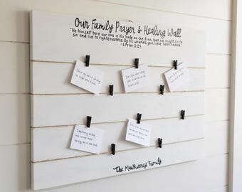 Prayer Board, War Room, Prayer Sign, Christian Sign, Bible Verse Sign, Housewarming Gift, New Couple Gift, Unique Wedding Gift
