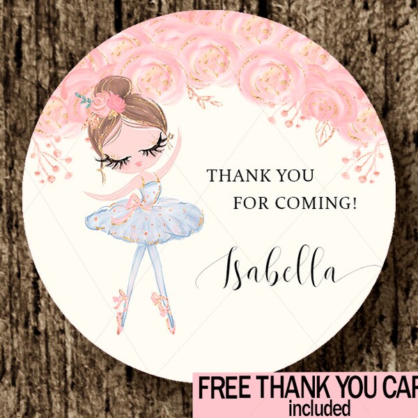 Ballerina Thank You - Etsy