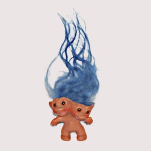 Two Headed Troll Doll - Etsy