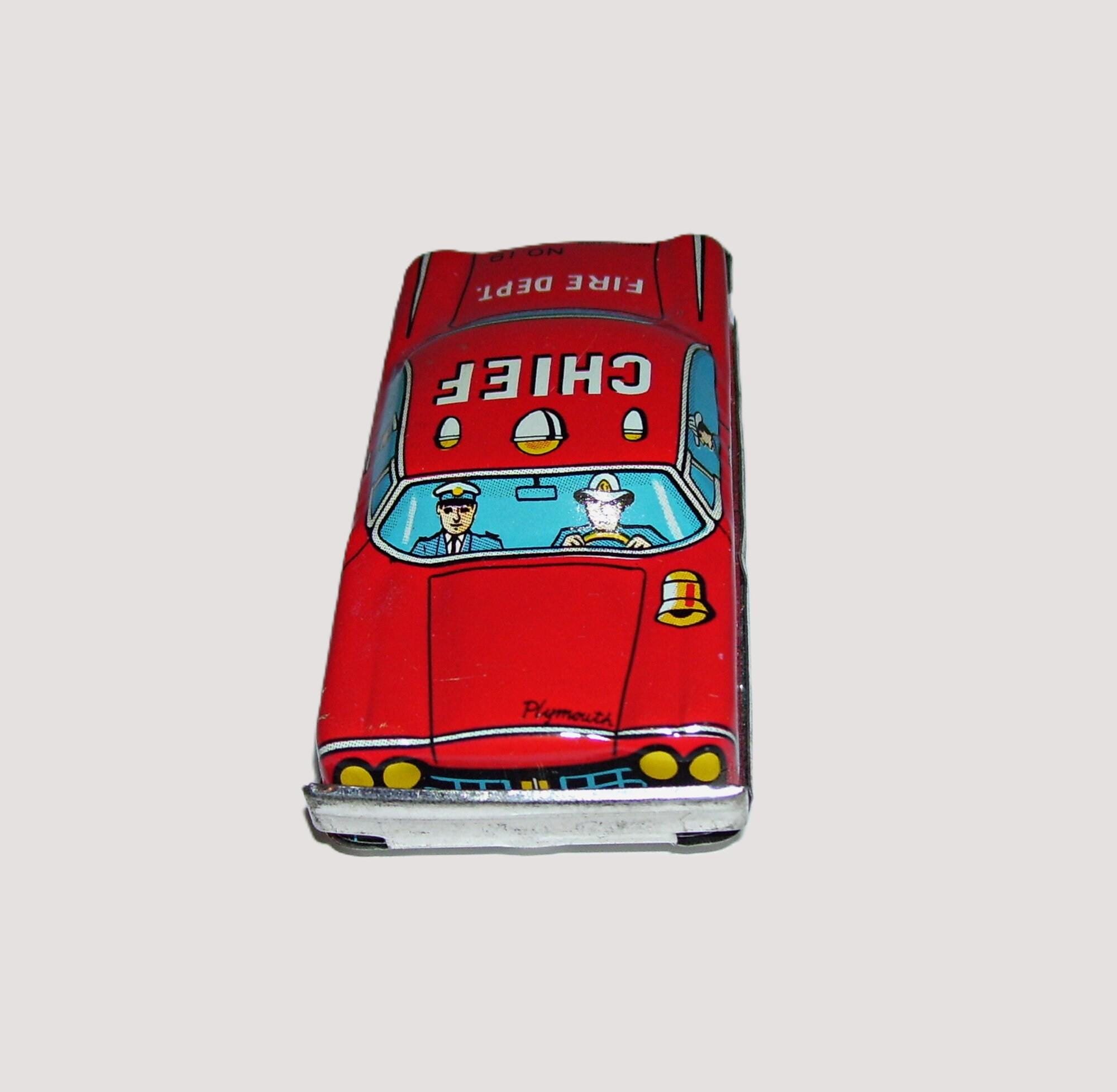 レア　消防車 FIRE CHIEF CAR Vintage Fire Chief Car ~ FD No 1 ~ Red Car With White Top