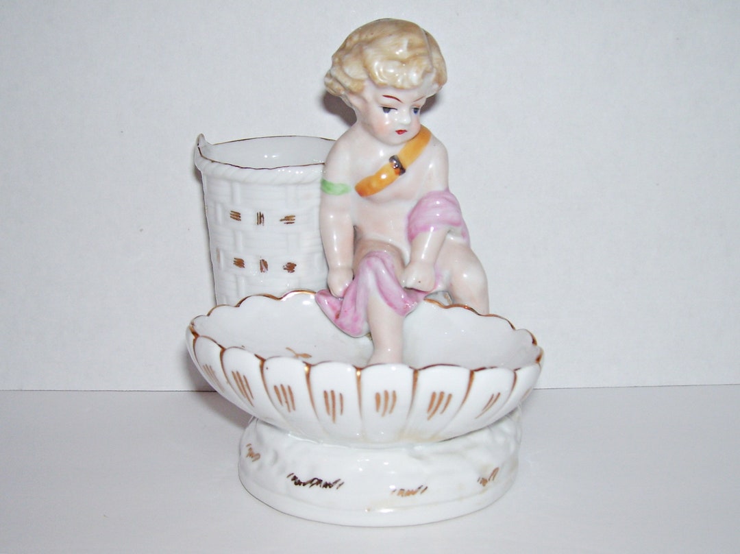 Moule En Céramique Pour Porte-savon – Motif Coquille Et Chérubin (Occasion, USA)