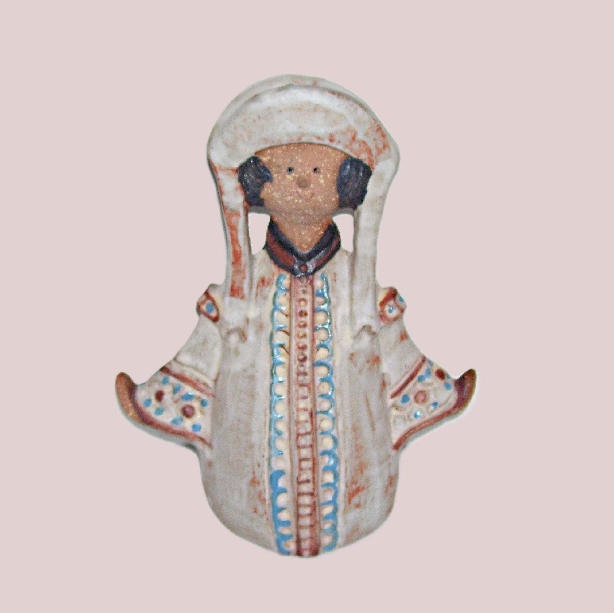 Metlox Poppet vintage ceramic girl 陶器 Metlox Poppet vintage