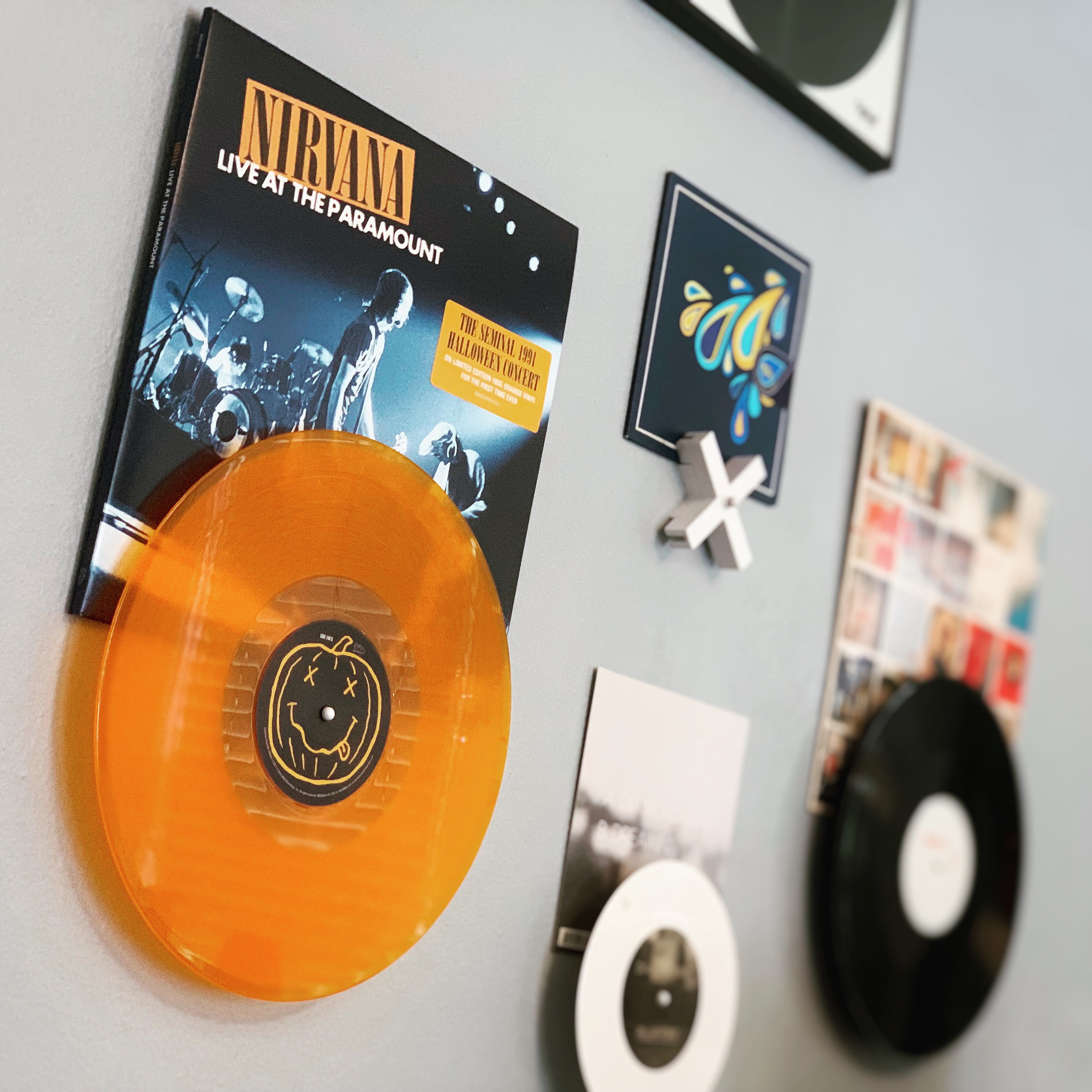 Record Props Vinyl Display Album Wall Mount Now Playing Etsy UK