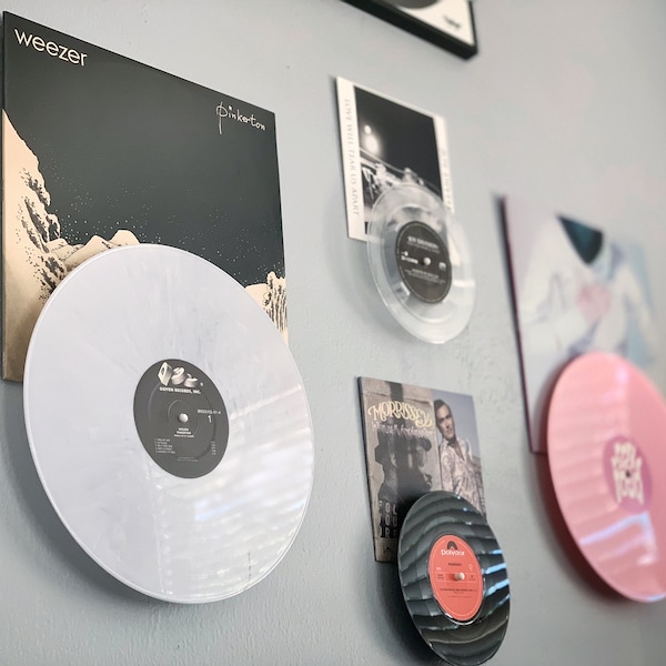 Record Props Vinyl Display | Album Wall Mount | Now Playing