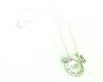 Speech language pathologist necklace, SLP necklace, everyone deserves a voice necklace, speech therapist necklace, speech therapist gift