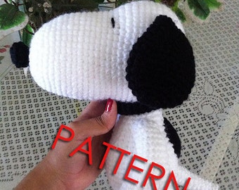 snoopy knitting pattern