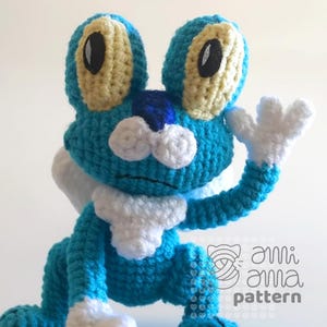 Ninja Frog Monster Inspired - Digital PDF Crochet Pattern