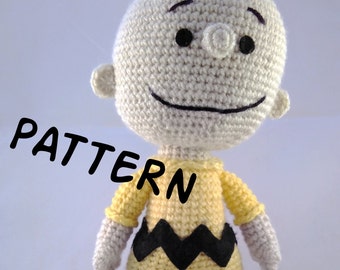 WZÓR NA SZYDEŁKO PDF Amigurumi inspirowane Charlie Brownem