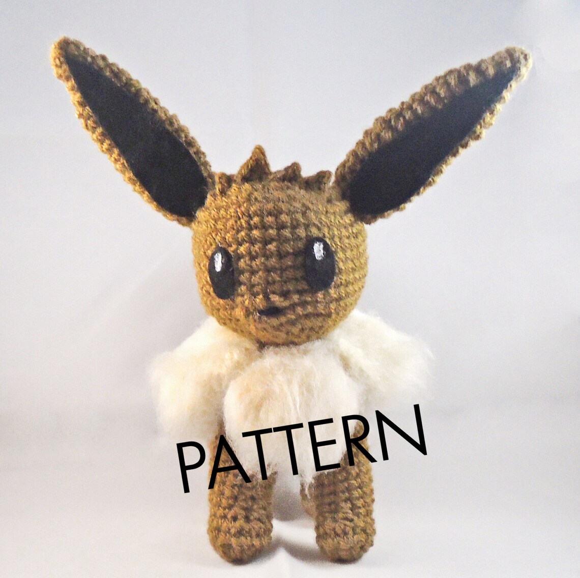 PDF CROCHET PATTERN Pokemon Eevee Amigurumi Etsy