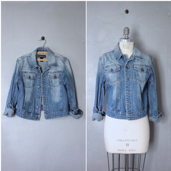 Express jeans jacket sale