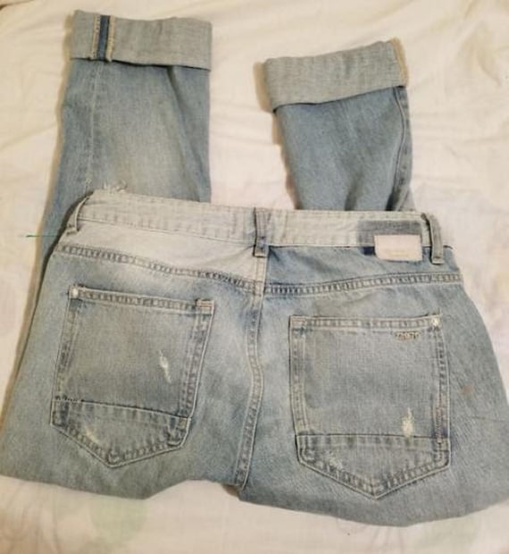 Repurposed Distresed Jeans - image 3