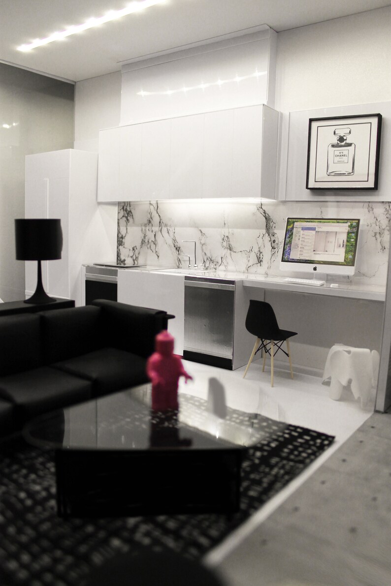 Ultra modern table lamp Etsy