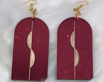 Infinity door earring