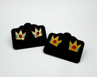 Princess crown stud