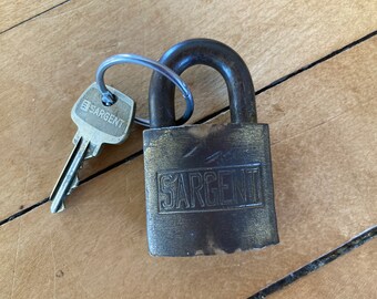 Old Fashioned Lock And Keys Stock Photo
