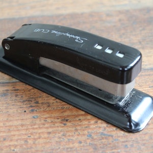 Vintage Black Stapler Swingline Cub (Swingline Inc. Long Island City, New York)