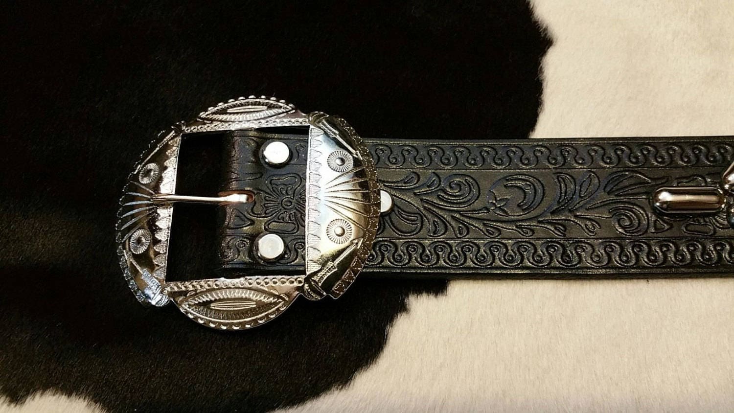 No.320 Handmade Vintage Reproduction Studded Jeweled Cowboy
