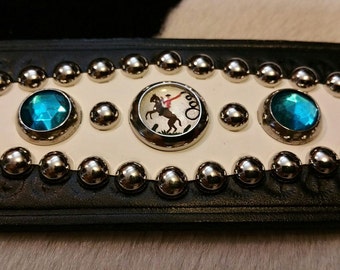 No.300 Handmade Vintage Reproduction Studded Jeweled Cowboy