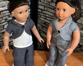 Jacket and pants set for all 18” girl dolls