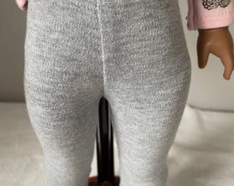 Gray Leggings for 18" Boy or Girl Dolls