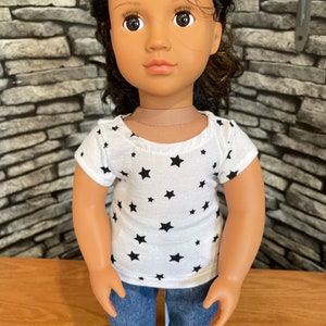 T-shirt Style Top for all 18&quot; Dolls