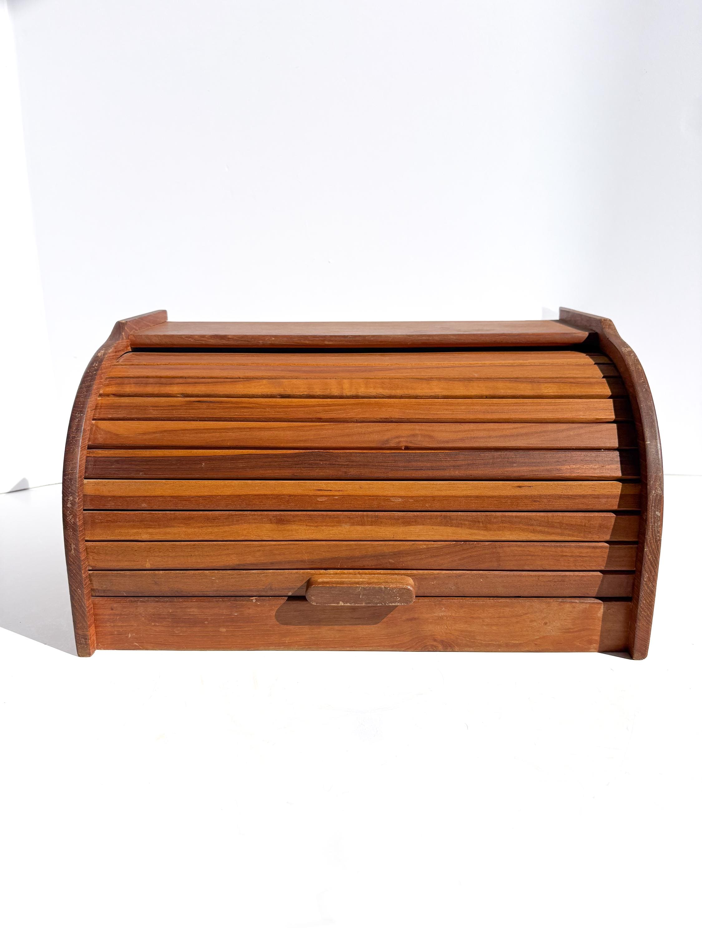 Vintage Mcm Breadbox - Etsy