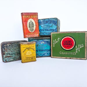ww2 tobacco tin Wwii Tobacco Tin