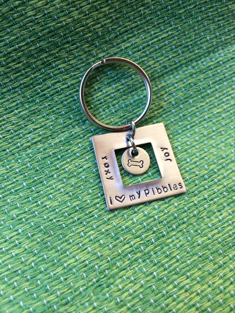 Cat Lover Keychain Pibble -Pet Lover Keychain Pitbull Love Keychain Dog Lover Keychain Pitbull