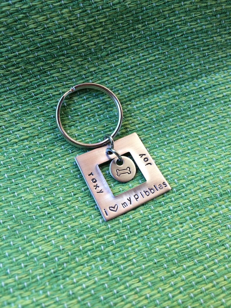 Cat Lover Keychain Pibble -Pet Lover Keychain Pitbull Love Keychain Dog Lover Keychain Pitbull