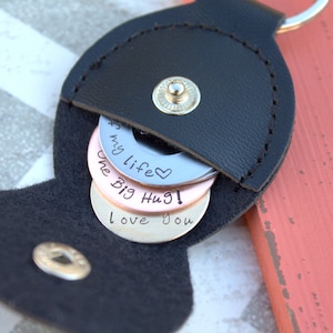 Tokens of Love Set - Hand Stamped Tokens - Gift of Love - Love Tokens - Mother&#39;s Day Gift - Wife Gift - Husband Gift - Girlfriend Gift