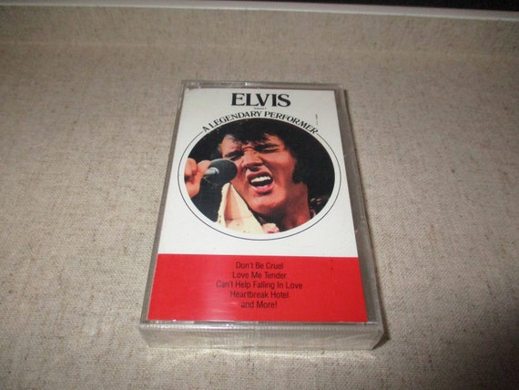 Vintage 1989 Cassette Tape A Legendary Performer Volume 1 Elvis Presley MINT Condition Still Factory Sealed