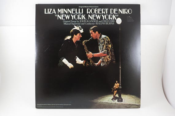 1977 New York Vinyl LP Soundtrack, Liza Minnelli & Robert DeNiro