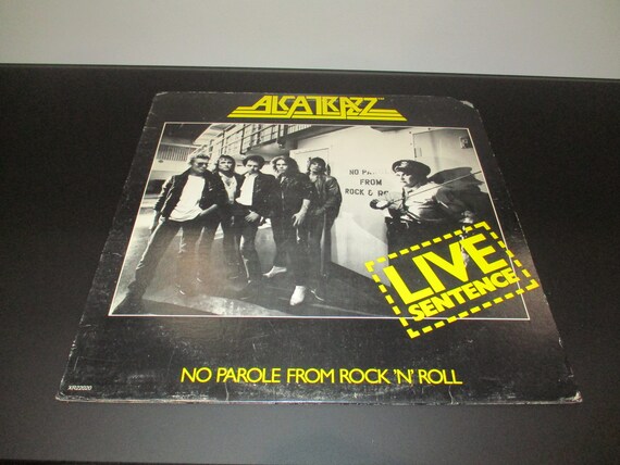 Vintage 1989 Vinyl LP Record No Parole from Rock N Roll Live Sentence Alcatrazz Hard Rock Excellent Condition Malmsteen 58092