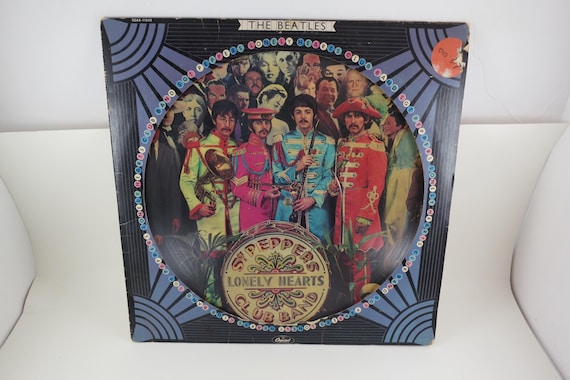 Vintage 1978 Beatles Sgt Peppers Vinyl LP Limited Edition Picture Disc