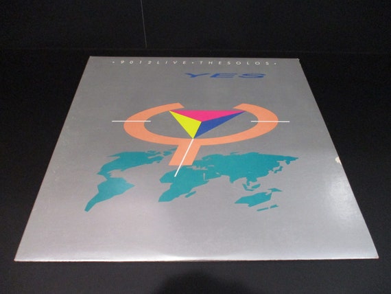 Vintage 1985 Vinyl LP Record Yes 9012 Live The Solos Excellent Condition 67747