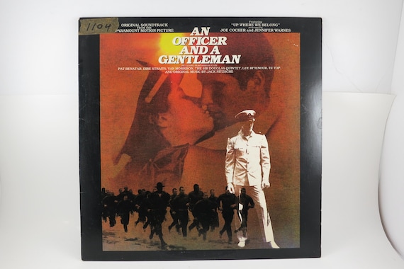 Vintage 1982 Vinyl LP: An Officer And A Gentleman Soundtrack