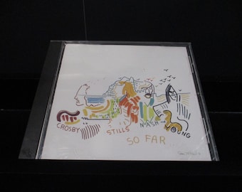 Vintage Crosby Stills Nash & Young CD: Greatest Hits, Deja Vu, So Far