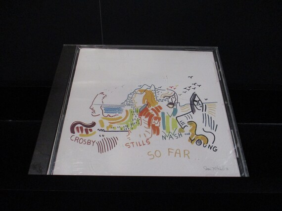 Vintage 1980s/90s Crosby Stills Nash & Young CD's Greatest Hits Self Titled Deja Vu So Far American Dream Sold Individually
