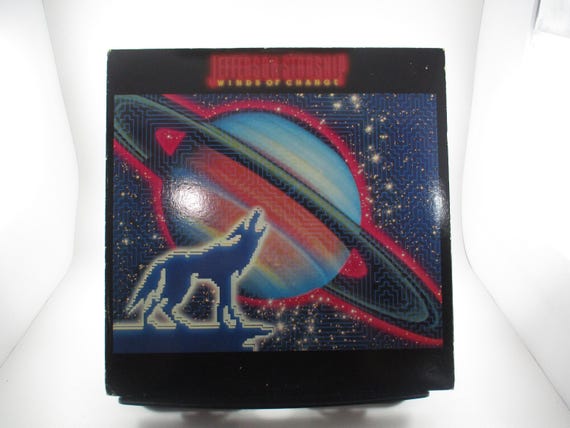 Vintage 1982 Vinyl LP Record Winds of Change Jefferson Starship Excellent Condition 68684