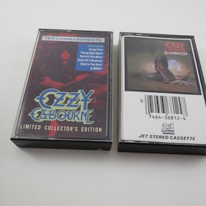 ozzy osbourne blizzard of ozz cassette tape