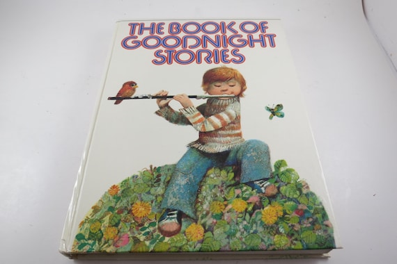 Vintage 1984 Hardcover Book The Book of Goodnight Stories Illustrated