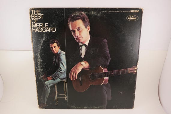 Vintage 1968 Vinyl LP Record The Best of Merle Haggard Excellent Condition 71773