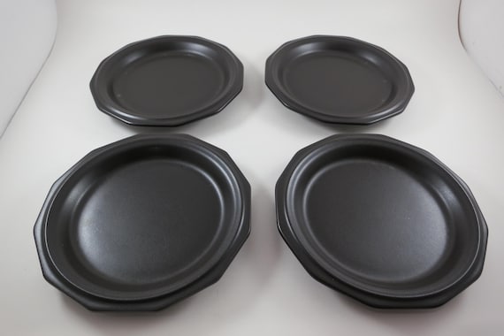 Vintage Pfaltzgraff Cocoa Brown Salad Plates - Set of 4